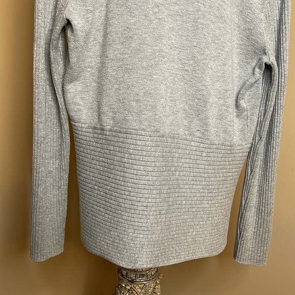 89 TH & Madison Open Grey Cardigan Size Large - Picture 10 of 11